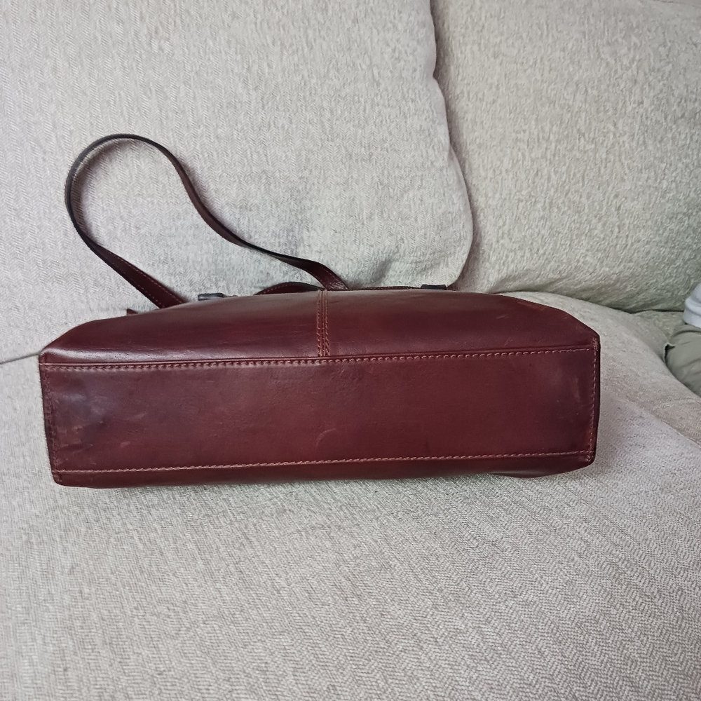 Gianni & Conii cognac leather shoulders bag - Picture 3 of 16
